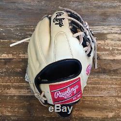 Rawlings PRO204-2BCC 11.5 Pro Label Heart of Hide Pro Preferred Baseball Glove