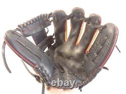 Rawlings PRO214-2BC 11 1/2 Heart of the Hide Pro RH Throw Baseball Glove / Mitt