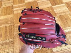 Rawlings PRO217P Heart of the Hide 11 Infield I-Web Oxblood Burgundy Glove