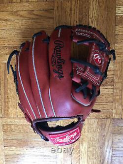 Rawlings PRO217P Heart of the Hide 11 Infield I-Web Oxblood Burgundy Glove