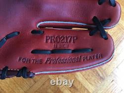 Rawlings PRO217P Heart of the Hide 11 Infield I-Web Oxblood Burgundy Glove