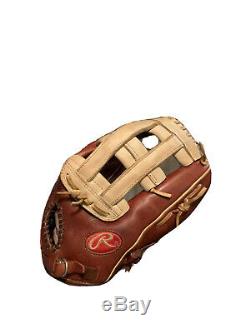 Rawlings PRO302-6P Heart Of The Hide H-Web Outfielder's Baseball Glove (12.75)