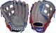 Rawlings Pro3039-6pr 12.75 Heart Of The Hide Flag Collection Baseball Glove P. R