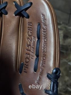 Rawlings PRO315-2GBB Heart Of The Hide 11.75 Infield Pitcher Glove