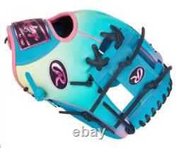 Rawlings PROR204-2TESS Heart of Hide 11.5 Funburst Infield Baseball Glove NEW