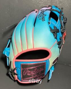 Rawlings PROR204-2TESS Heart of Hide 11.5 Funburst Infield Baseball Glove NEW