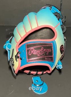 Rawlings PROR204-2TESS Heart of Hide 11.5 Funburst Infield Baseball Glove NEW