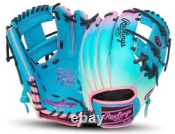 Rawlings PROR204-2TESS Heart of Hide 11.5 Funburst Infield Baseball Glove NEW