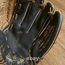 Rawlings PRO-302CTB Heart of the Hide 12.75 Baseball Glove / Right Hand Throw