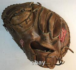 Rawlings PRO-RL Catcher Mitt LHT Vintage Gold Glove Heart of Hide Super RARE HTF