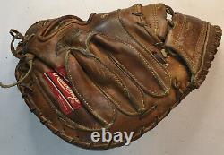 Rawlings PRO-RL Catcher Mitt LHT Vintage Gold Glove Heart of Hide Super RARE HTF