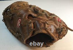 Rawlings PRO-RL Catcher Mitt LHT Vintage Gold Glove Heart of Hide Super RARE HTF