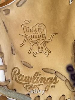 Rawlings Pro 204w-2ht Heart Of Hide Pro stock Glove Never Worn Rare Display RHT