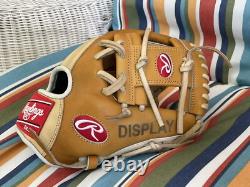 Rawlings Pro 204w-2ht Heart Of Hide Pro stock Glove Never Worn Rare Display RHT