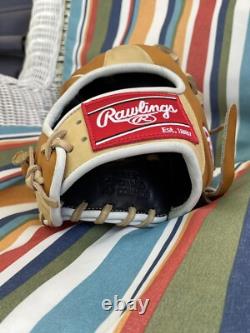 Rawlings Pro 204w-2ht Heart Of Hide Pro stock Glove Never Worn Rare Display RHT