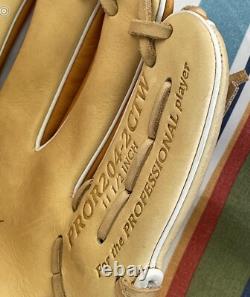 Rawlings Pro 204w-2ht Heart Of Hide Pro stock Glove Never Worn Rare Display RHT