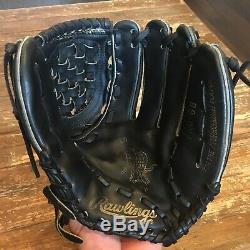 Rawlings Pro-6b U. S. A. Heart Of The Hide Cek01 Gold Baseball Glove Horween Hoh