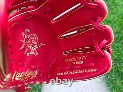Rawlings Progoldyv Heart Of The Hide Pro Grade Baseball Softball Glove 11.5 Rht