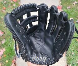 Rawlings Prokb17-6b Heart Of The Hide Black Label Carbon 12.25 Baseball Glove