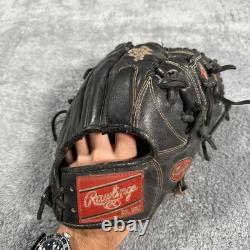 Rawlings Pronp5-2jb 11 3/4 Professional Glove Deer Black Heart of the Hide