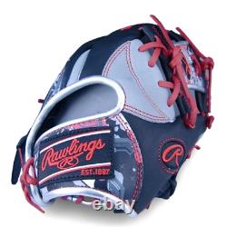 Rawlings R2HON62 Heart of the Hide Crush The Stone Infielder Glove 11.5 GRY BLK