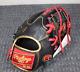 Rawlings Rht Glove Wing Tip Heart Of The Hide 11.5 Pror204w-2bg Black Gold Red