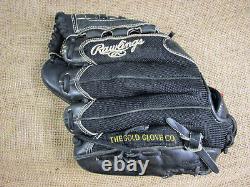Rawlings RHT Heart of the Hide Black Baseball Glove PRO12DM Mesh Basket- Weave