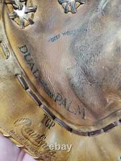 Rawlings Rare Made USA Heart of Hide TGP Trap-Eze RH Baseball Glove Pre-owned