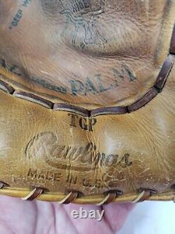 Rawlings Rare Made USA Heart of Hide TGP Trap-Eze RH Baseball Glove Pre-owned