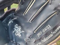 Rawlings Revolution Series Heart Of The Hide Pro-bw51 Baseball Glove Rht 1275