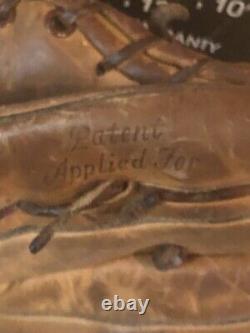 Rawlings TTP Heart of the Hide Big T Trapeze Edge U Cated Heel Made in USA 1960s