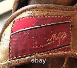 Rawlings TTP Heart of the Hide Big T Trapeze Edge U Cated Heel Made in USA 1960s