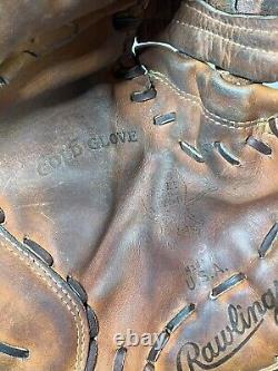 Rawlings USA PRO-DC Heart Of The Hide Baseball First Base Mitt LHT Gold Glove