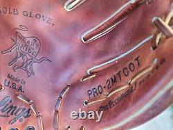 Rawlings USA Pro-2mtcot Heart Of The Hide 11.5 Rht Baseball Softball Glove Vint