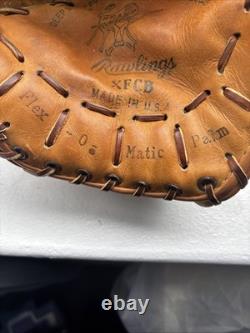 Rawlings XFCB Heart Of The Hide Bellows Web Fastback Baseball Glove Made In USA