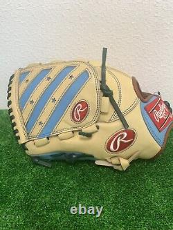 Rawlings heart of the hide 11.5 RH Pitcher Softball Glove Camel Sax RARE