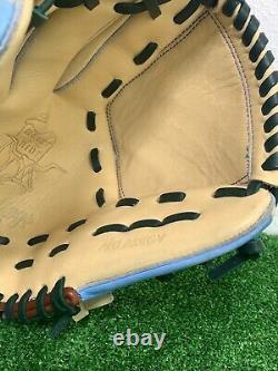 Rawlings heart of the hide 11.5 RH Pitcher Softball Glove Camel Sax RARE