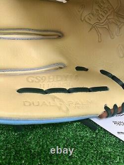 Rawlings heart of the hide 11.5 RH Pitcher Softball Glove Camel Sax RARE