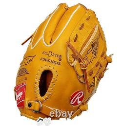 Rawlings heart of the hide 12.5 Pitcher Right Tan Brown RG-XFCB baseball glove