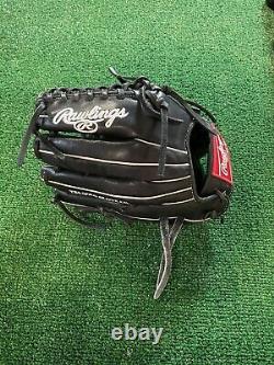 Rawlings heart of the hide 12.75. Trapeze Black + Grey. Barely Used