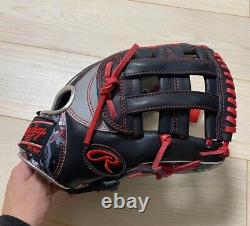 Rawlings heart of the hide HOH 11.5 Infield Right Black Grey Red GR2HON64