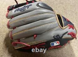 Rawlings heart of the hide hoh 11.75 Infield Right Gray/Navy GR1HM217