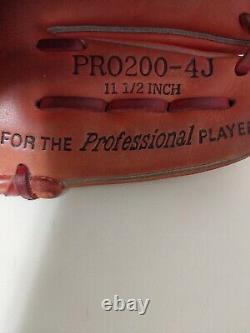 Rawlings heart of the hide pedro martinez PRO204-4J Red RARE glove 11.5 hoh