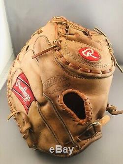 Relaced Rawlings Heart Of The Hide Horween Leather Catchers Mitt PRO-LTF