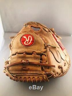 Relaced Rawlings Heart Of The Hide Horween Leather Catchers Mitt PRO-LTF