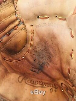 Relaced Rawlings Heart Of The Hide Horween Leather Catchers Mitt PRO-LTF