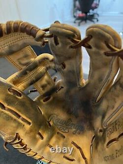 Super Rare Rawlings Heart Of The Hide pro Issue ProTroy25 Glove