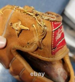 VINTAGE RAWLINGS HOH-1000BC Heart of the Hide Baseball Glove LHT Left Hand Throw