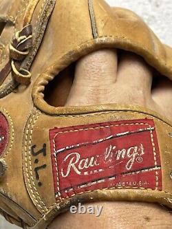 VINTAGE Rawlings HOH 54HC Heart of Hide Gold Glove Made in USA Left Handed Throw