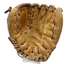VTG 1970s RAWLINGS HOH XFCB BASEBALL GLOVE USA RESTRUNG HEART OF THE HIDE